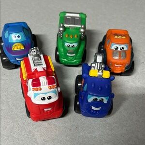 HASBRO TONKA "Chuck and Friends" Toy Cars and Vehicles with Friendly Faces